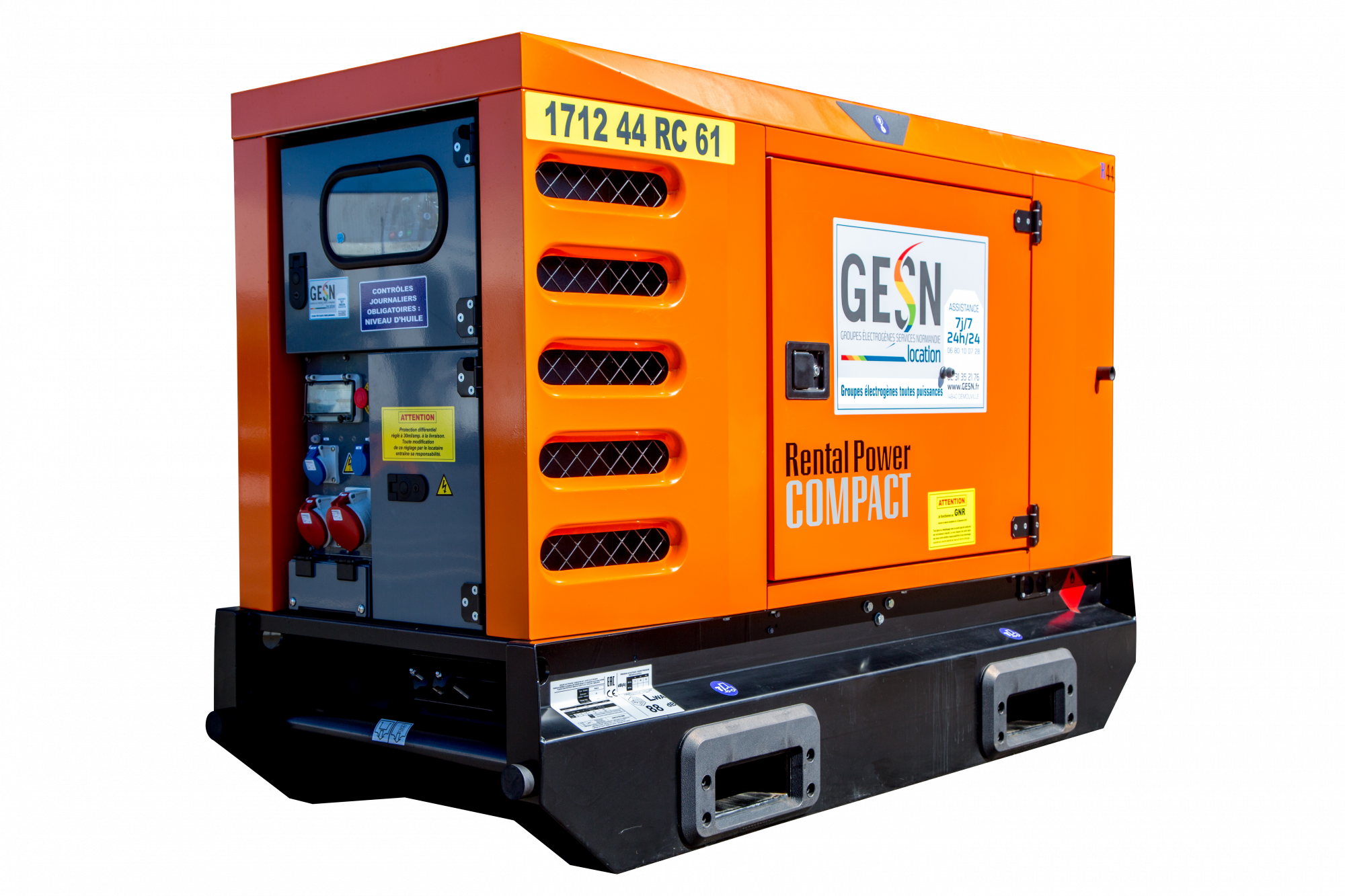 Rental generator 33 kVA