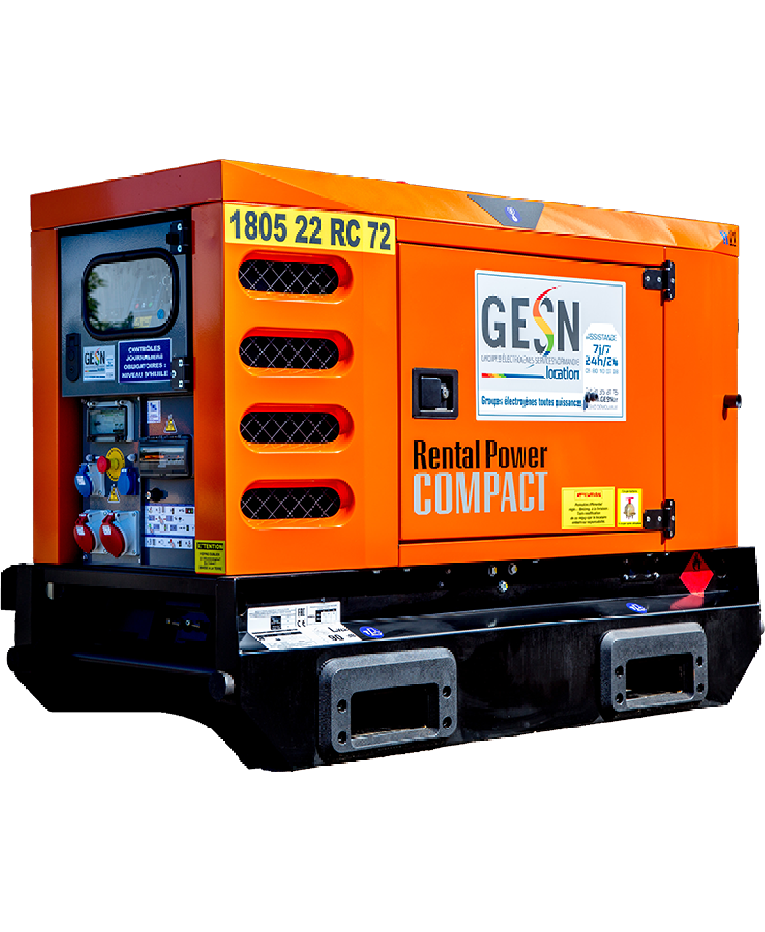 Rental generator 8.8 kVA